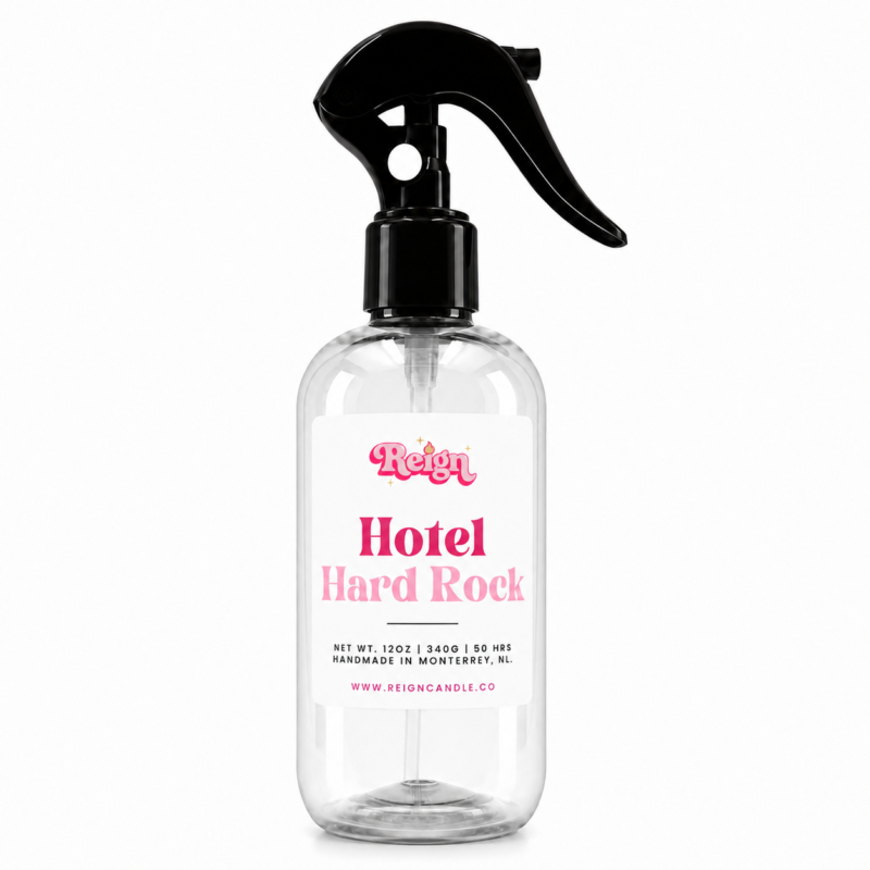 Botella de room spray Hotel Hard Rock de Reign
