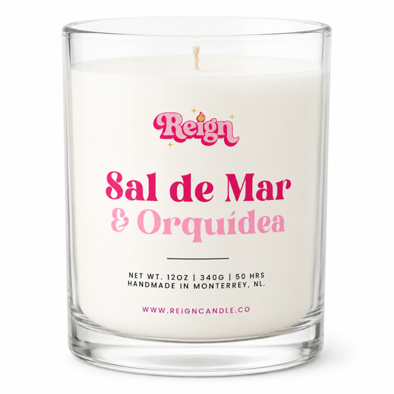 Vela Sal de Mar & Orquídea